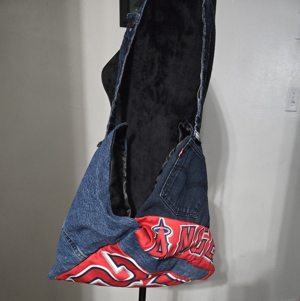 Denim Angels Shoulder Bag